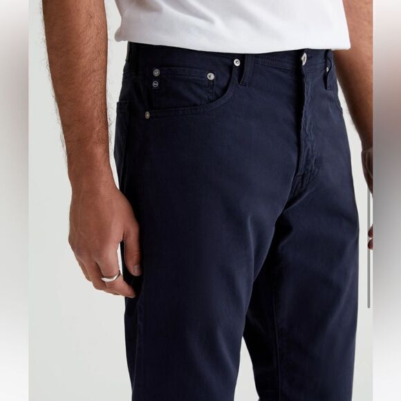 Mens AG Everett Slim Straight Jeans in Dark Navy, size 40/32, NWOT - Picture 3 of 6